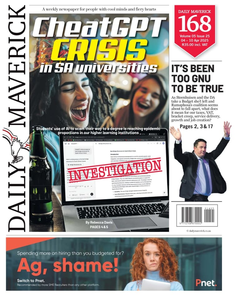 Daily Maverick cover